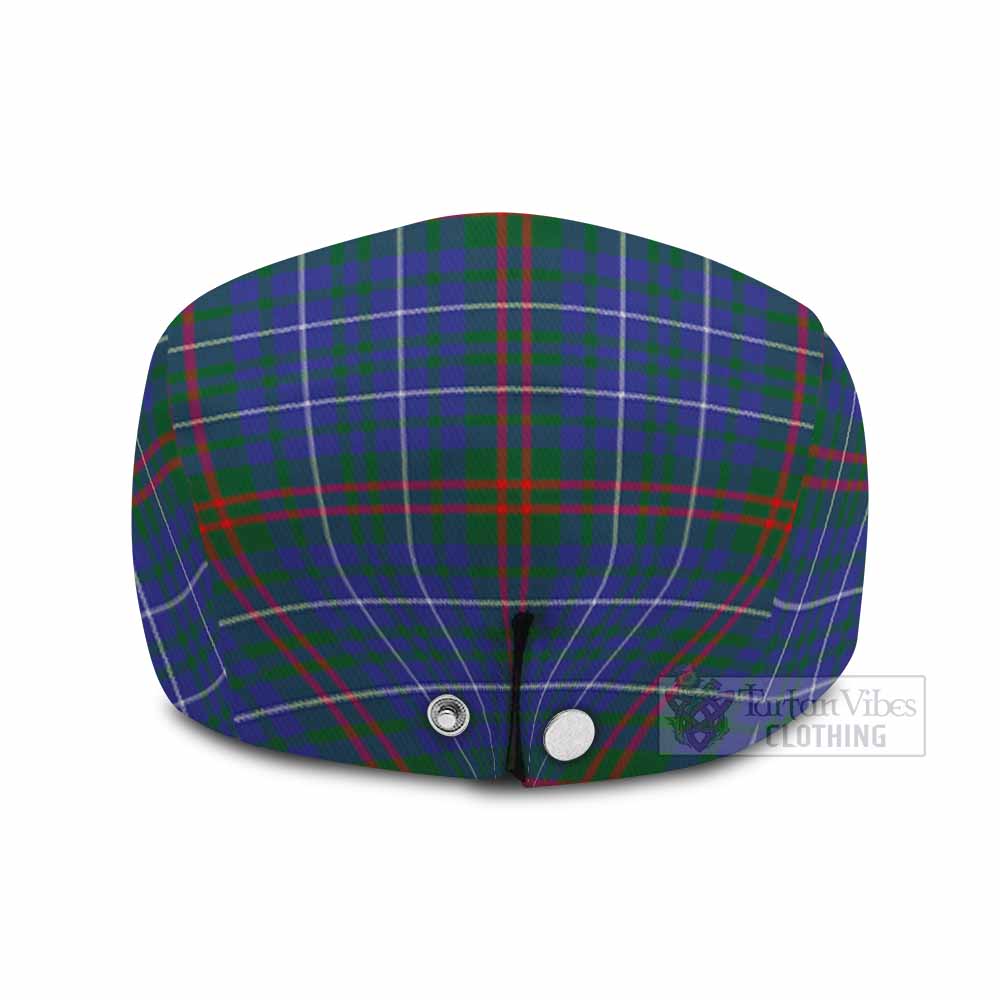 Edmonstone Tartan Jeff Cap, Tartan Flat Cap