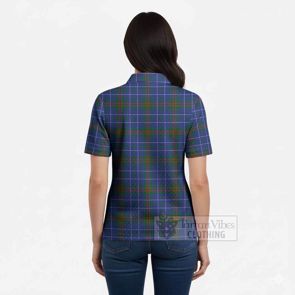 Edmonstone Tartan Women’s Polo Sweater Top