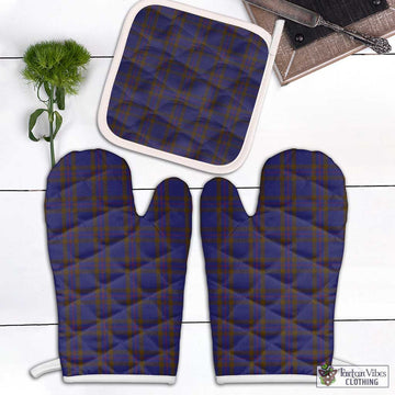 Elliot Tartan Combo Oven Mitt & Pot-Holder Combo 1 Oven Mitt & 1 Pot-Holder White - Tartan Vibes Clothing