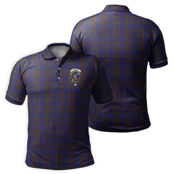 Elliot Tartan Men's Polo Shirt with Family Crest