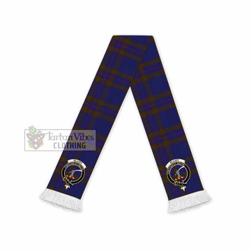 Elliot Tartan Ruffneck Scarf with Family Crest