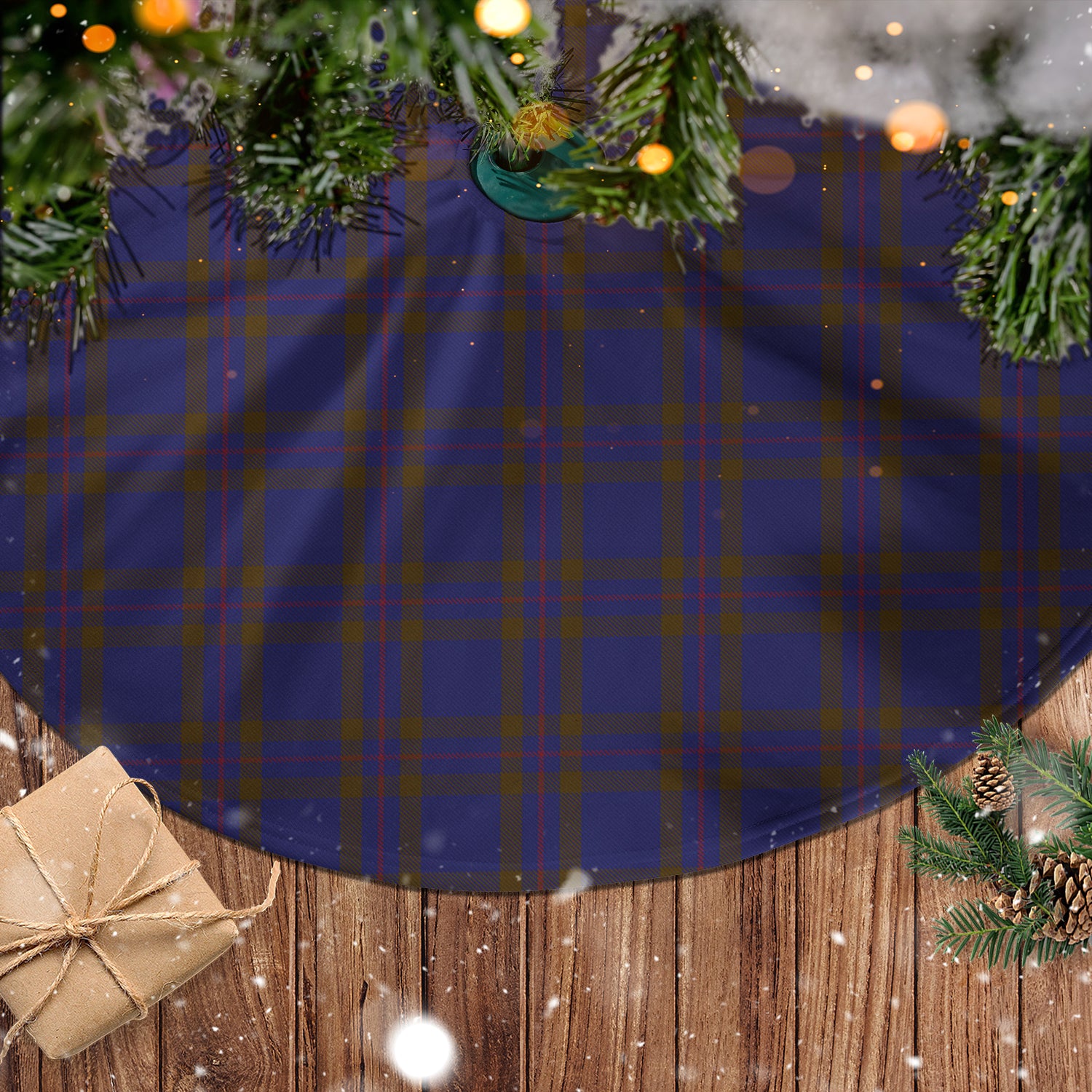 Elliot Tartan Christmas Tree Skirt - Tartanvibesclothing