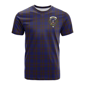 Elliot Tartan T-Shirt with Family Crest