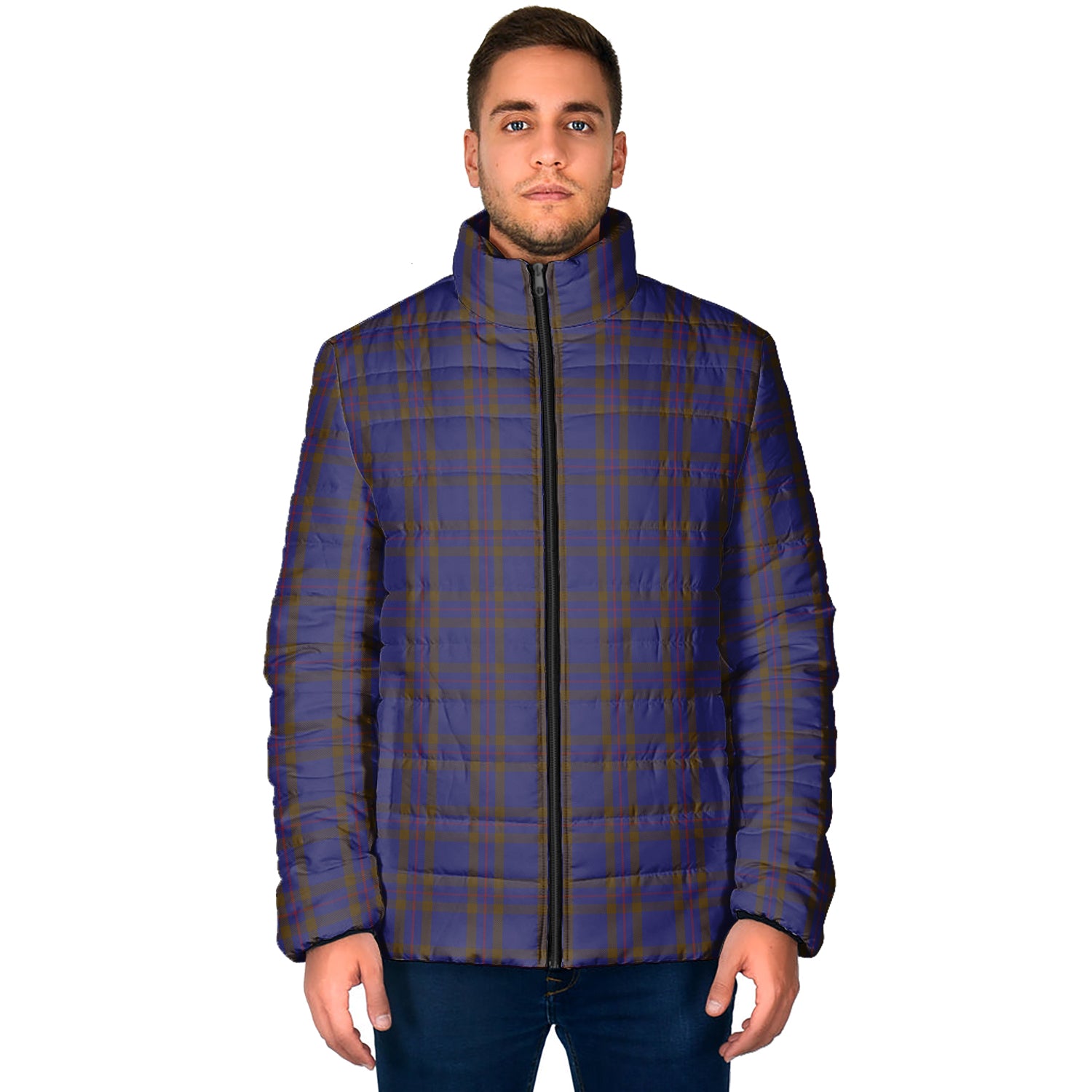 Elliot Tartan Padded Jacket - Tartan Vibes Clothing