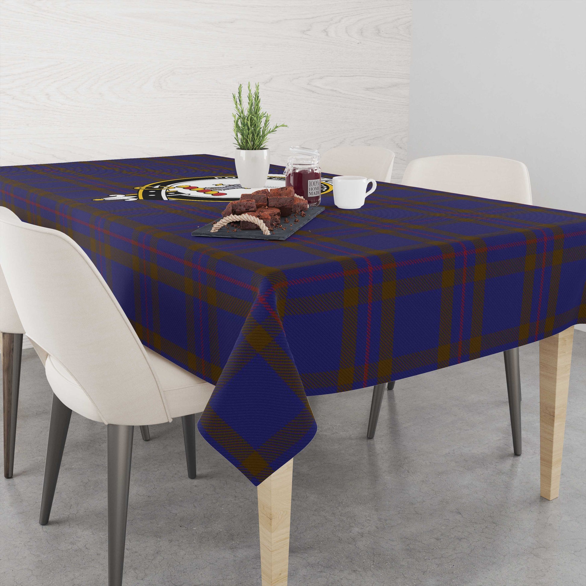 elliot-tatan-tablecloth-with-family-crest