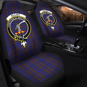 Elliot Tartan Car Seat Cover with Family Crest - Tartanvibesclothing