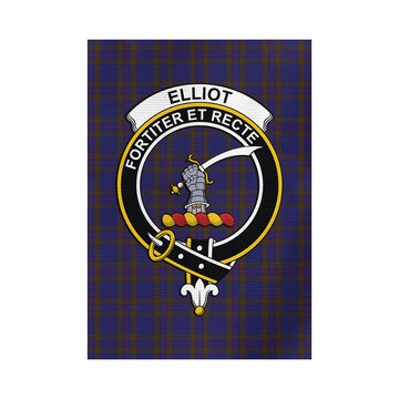 Elliot Tartan Flag with Family Crest - Tartan Vibes Clothing