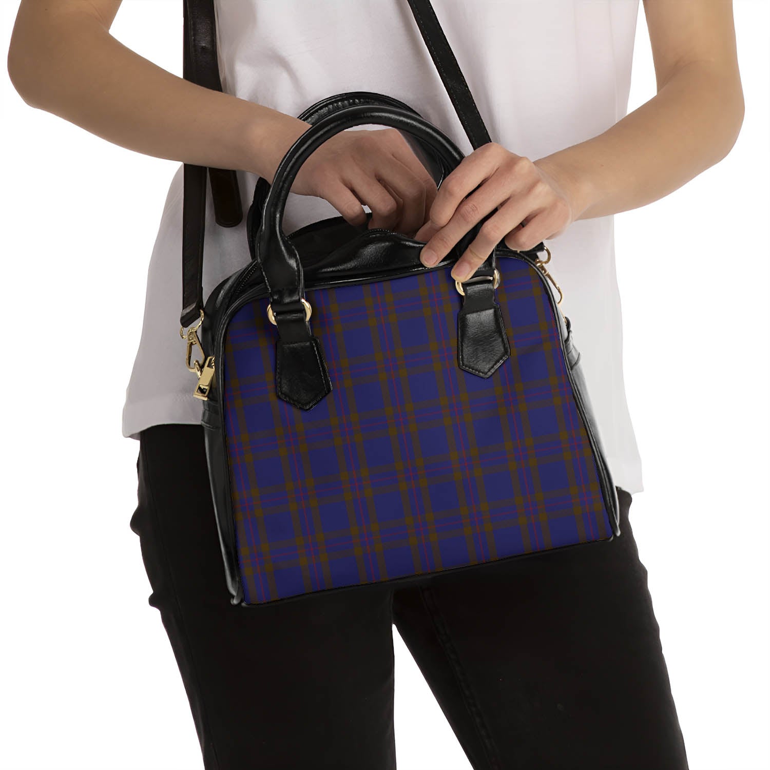 Elliot Tartan Shoulder Handbags - Tartanvibesclothing