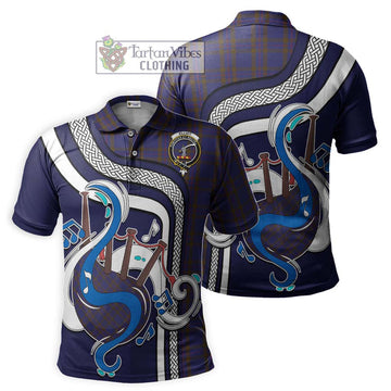 Elliot Tartan Polo Shirt with Epic Bagpipe Style