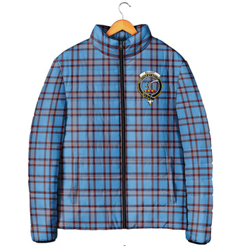 Elliot Ancient Tartan Padded Jacket with Family Crest