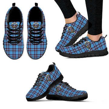 Elliot Ancient Tartan Sneakers with Family Crest