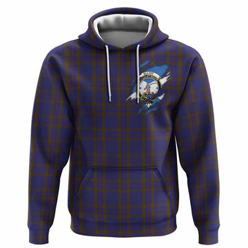 Elliot Clan Crest In Me Tartan Hoodie Scotland Flag Style