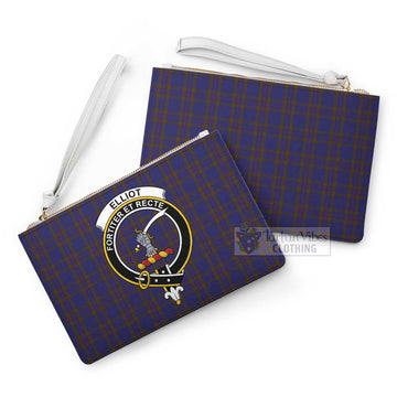 Elliot Family Crest Tartan Clutch Bag
