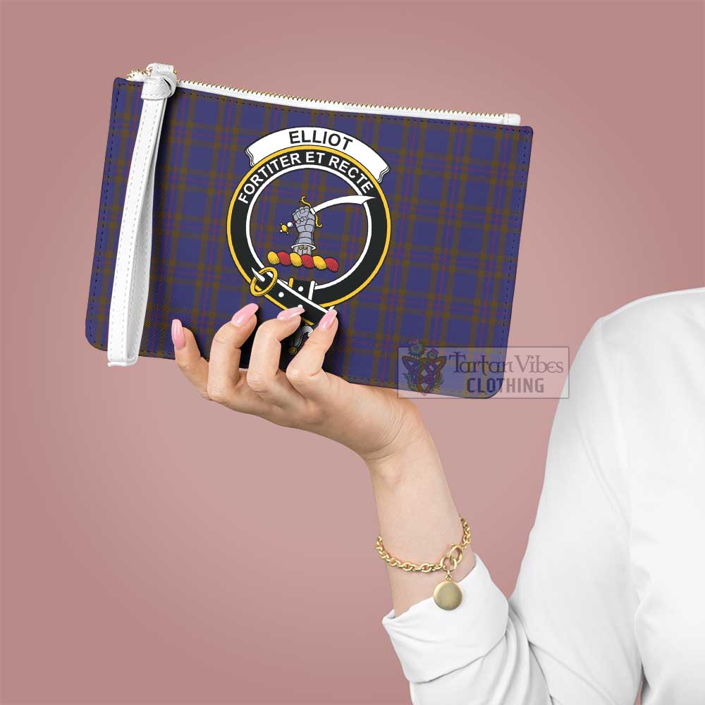 Tartan Vibes Clothing Elliot Family Crest Tartan Clutch Bag