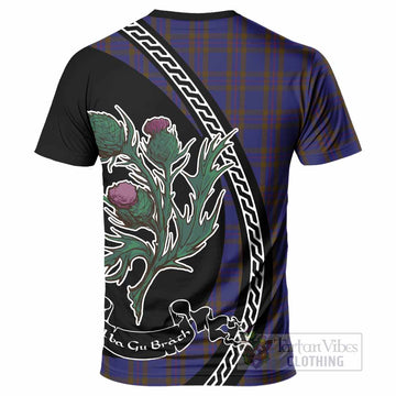 Elliot Family Crest Tartan T-Shirt Alba Thistle Inspired - Tartan Vibes Clothing
