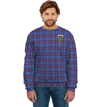 Elliot Modern Tartan Sweatshirt with Family Crest