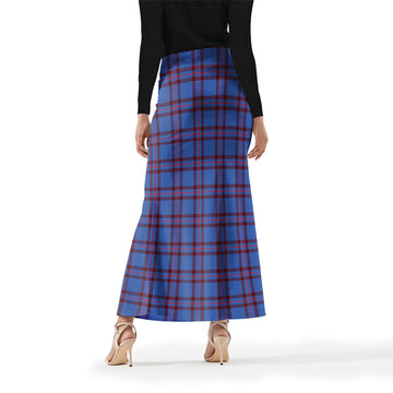 Elliot Modern Tartan Womens Full Length Skirt