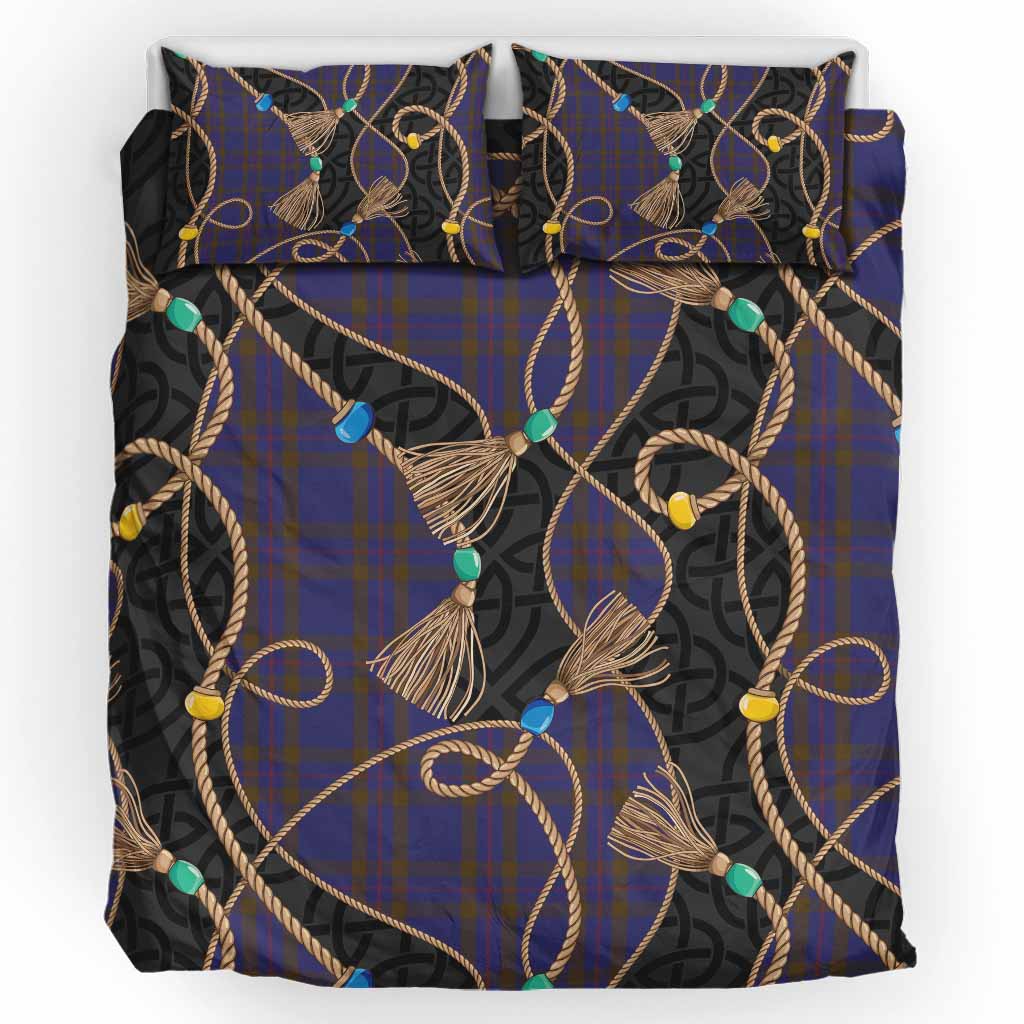 Elliot Scottish Tartan Twisted Ropes Stylized Bedding Set UK Bedding Set UK King 91*87 inch - Tartan Vibes Clothing