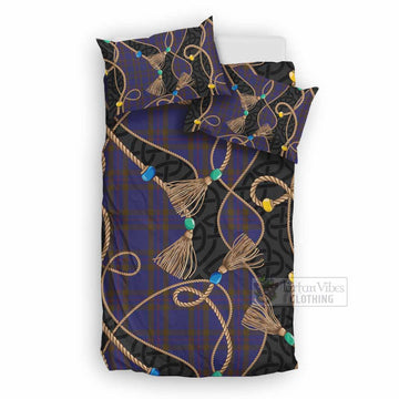 Elliot Scottish Tartan Twisted Ropes Stylized Bedding Set