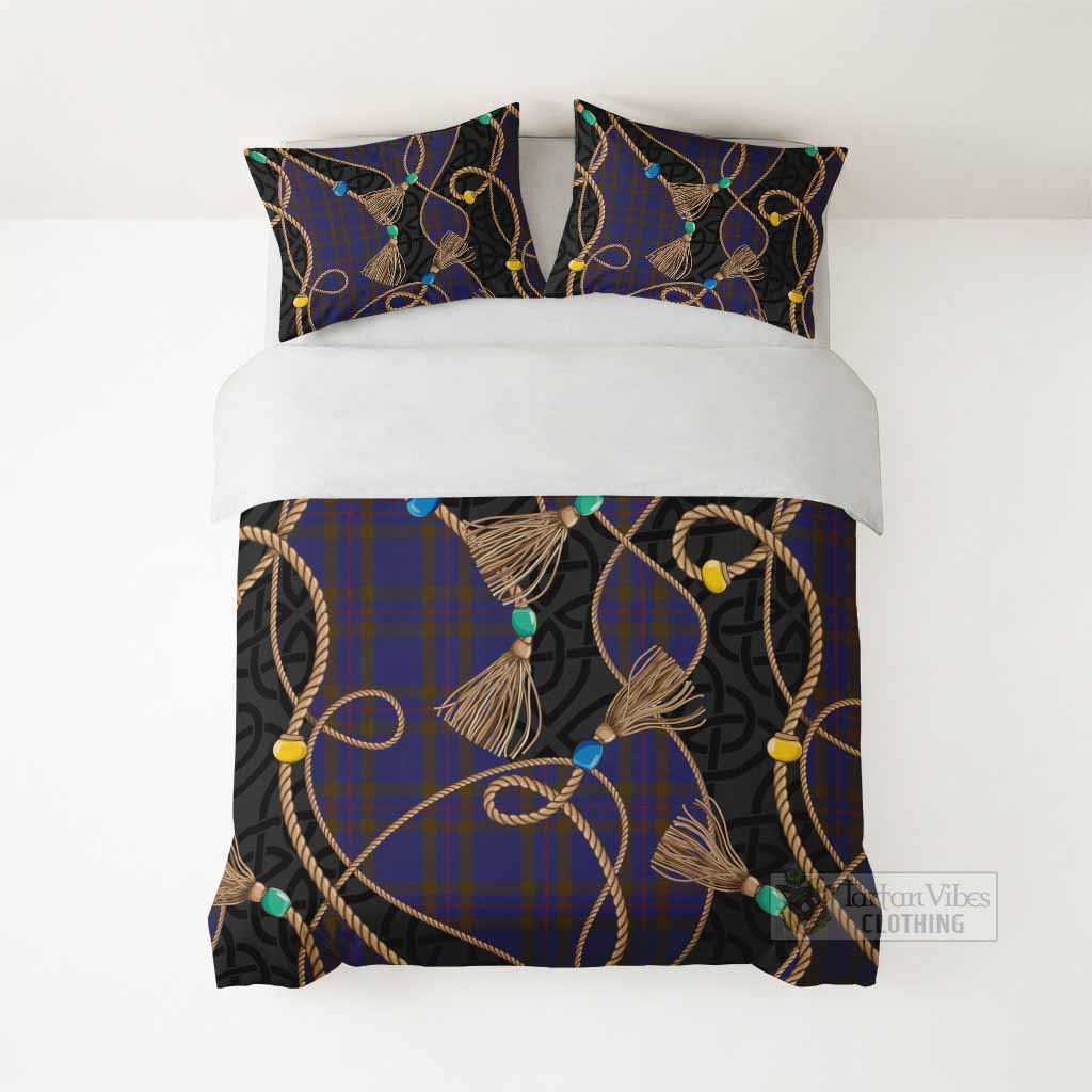 Elliot Scottish Tartan Twisted Ropes Stylized Bedding Set - Tartan Vibes Clothing