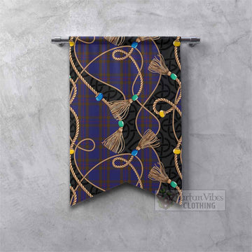 Elliot Scottish Tartan Twisted Ropes Stylized Gonfalon