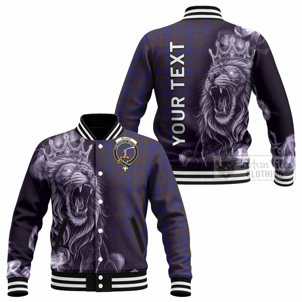 Elliot Tartan Baseball Jacket Roaring Lion Heritage