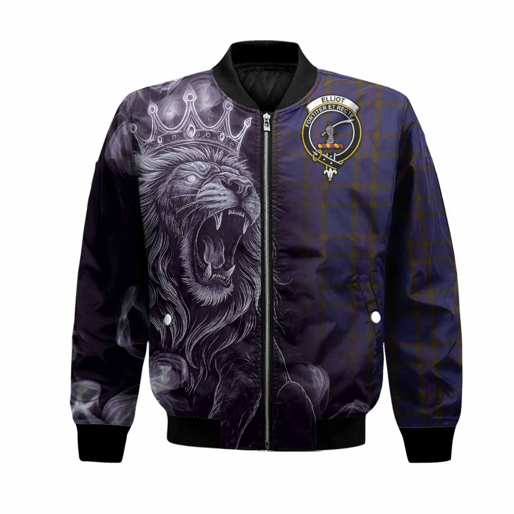 Elliot Tartan Bomber Jacket Roaring Lion Heritage