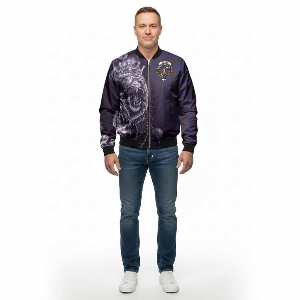 Elliot Tartan Bomber Jacket Roaring Lion Heritage