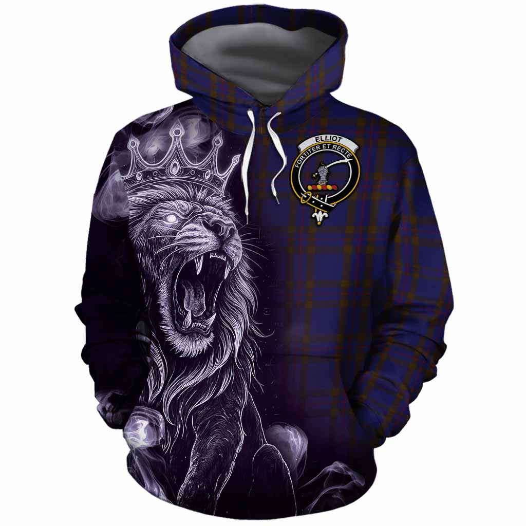 Elliot Tartan Cotton Hoodie Roaring Lion Heritage