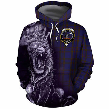 Elliot Tartan Cotton Hoodie Roaring Lion Heritage