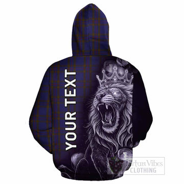 Elliot Tartan Cotton Hoodie Roaring Lion Heritage