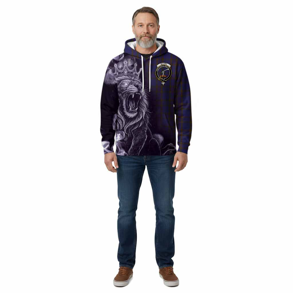 Elliot Tartan Cotton Hoodie Roaring Lion Heritage