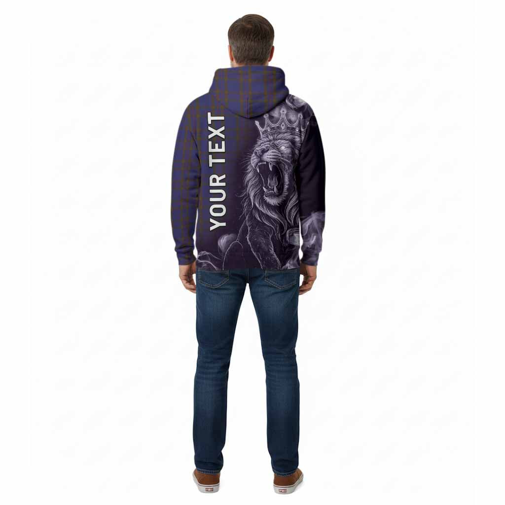 Elliot Tartan Cotton Hoodie Roaring Lion Heritage
