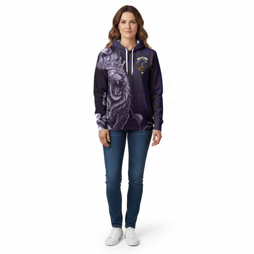 Elliot Tartan Cotton Hoodie Roaring Lion Heritage