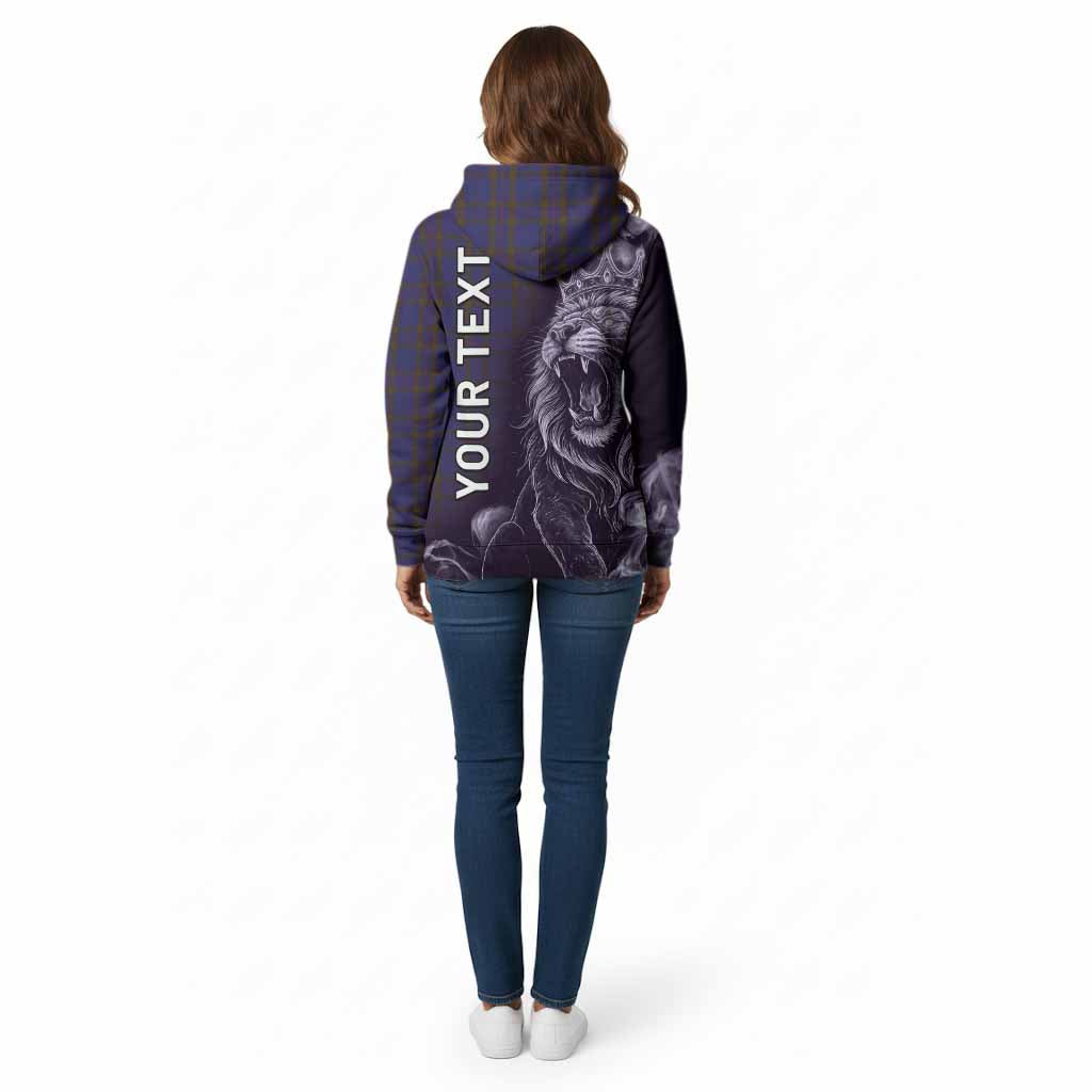 Elliot Tartan Cotton Hoodie Roaring Lion Heritage
