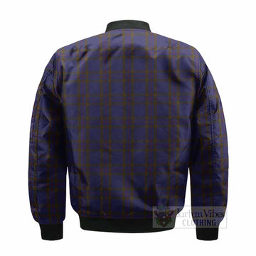 Elliot Tartan Crest Bomber Jacket Ferocious Lion Style
