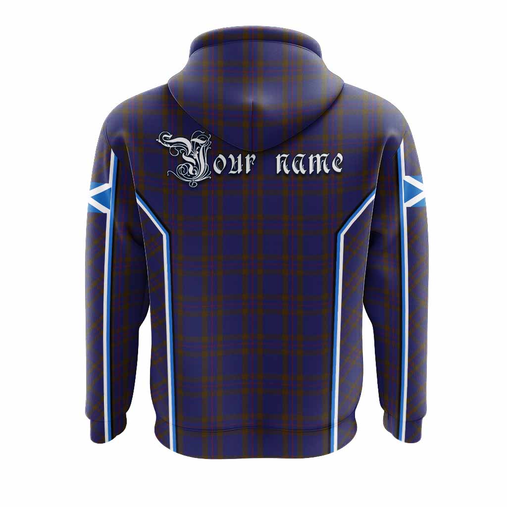 Elliot Tartan Crest Hoodie Scotland Coat of Arm Flag Style - Tartan Vibes Clothing