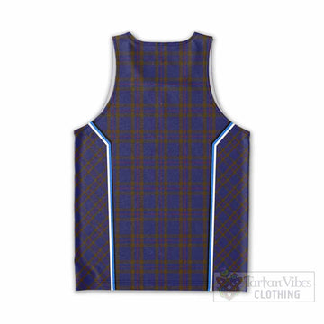 Elliot Tartan Crest Men Tank Top Scotland Coat of Arm Flag Style - Tartan Vibes Clothing