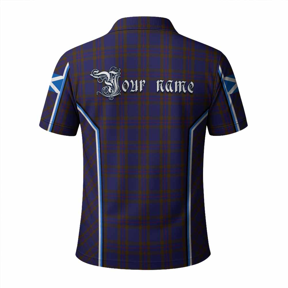 Elliot Tartan Crest Polo Shirt Scotland Coat of Arm Flag Style - Tartan Vibes Clothing