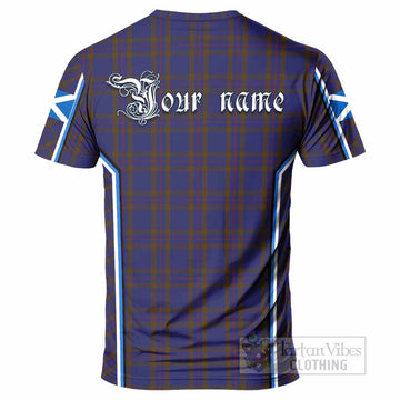 Elliot Tartan Crest T-shirt Scotland Coat of Arm Flag Style - Tartan Vibes Clothing