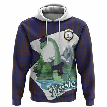Elliot Tartan Family Crest Hoodie Nessie Scottish Loch Ness Monster