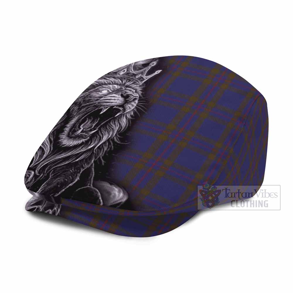 Elliot Tartan Flat Cap, Jeff Cap Roaring Lion Heritage