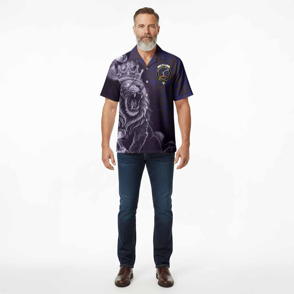 Elliot Tartan Hawaiian Shirt Roaring Lion Heritage