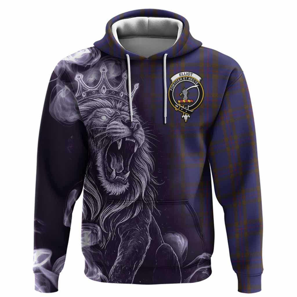 Elliot Tartan Hoodie Roaring Lion Heritage