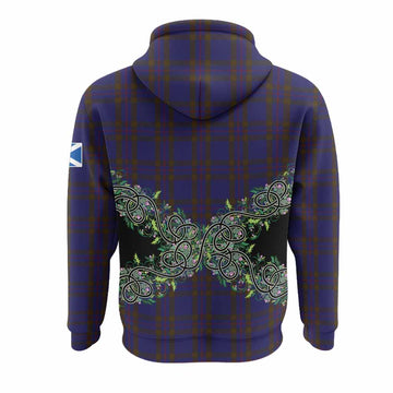 Elliot Tartan Hoodie Thistle Scottish Spirit
