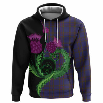 Elliot Tartan Hoodie Traditional Scottish Thistle