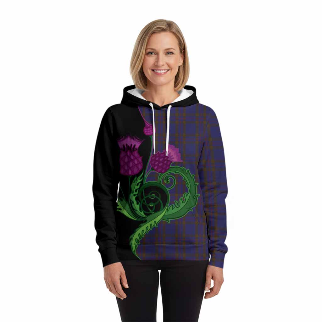 Elliot Tartan Hoodie Traditional Scottish Thistle