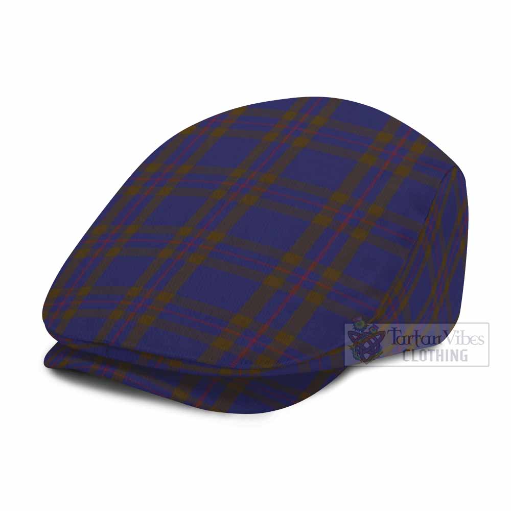 Elliot Tartan Jeff Cap, Tartan Flat Cap
