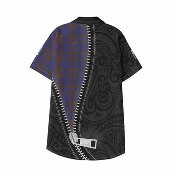 Elliot Tartan Kid Hawaiian Shirt New Zealand Pattern Unique Zipper Stylized