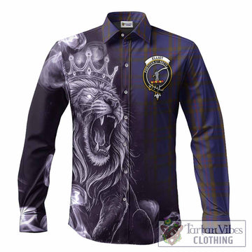Elliot Tartan Long Sleeve Button Shirts Roaring Lion Heritage